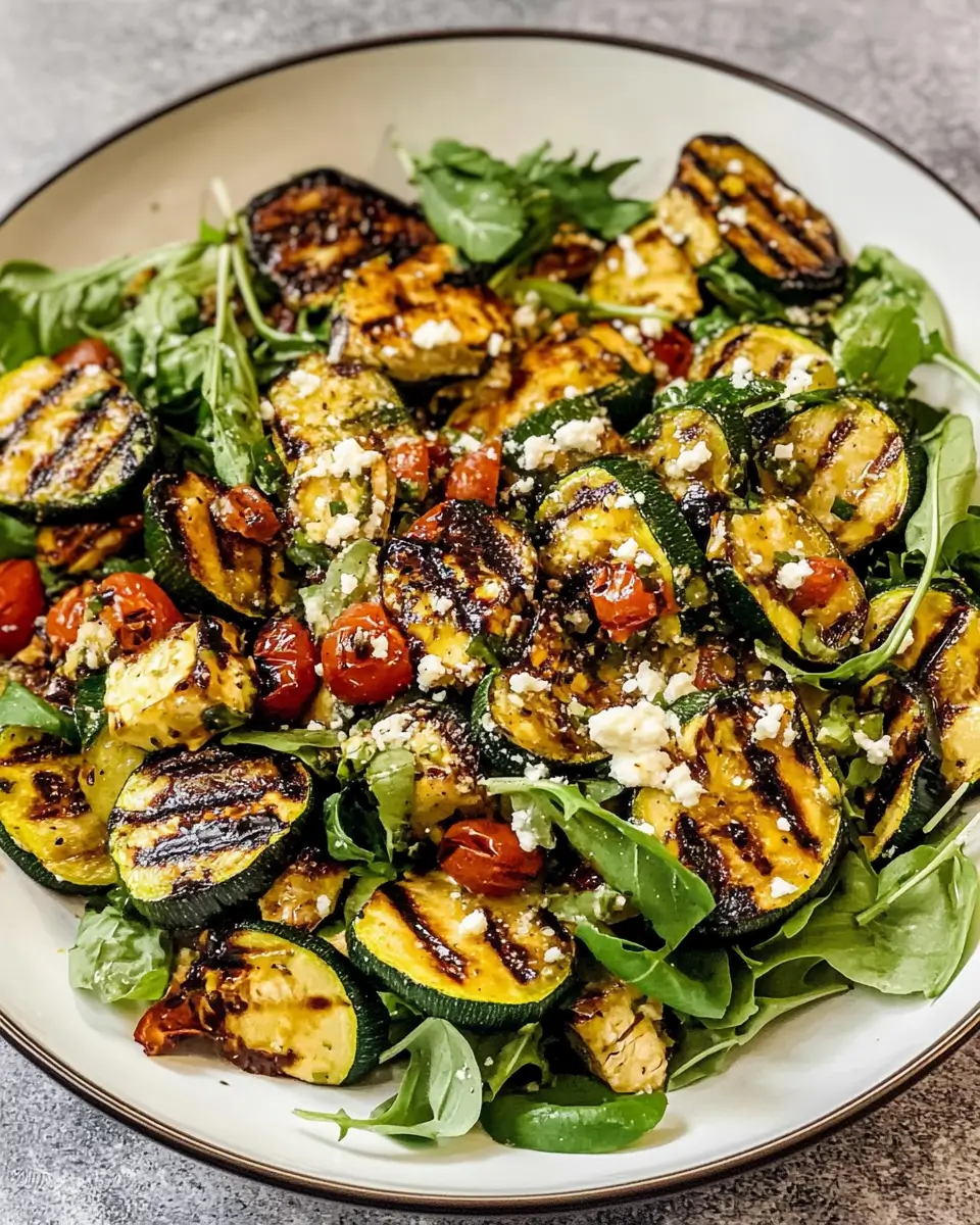 Grilled Zucchini Salad