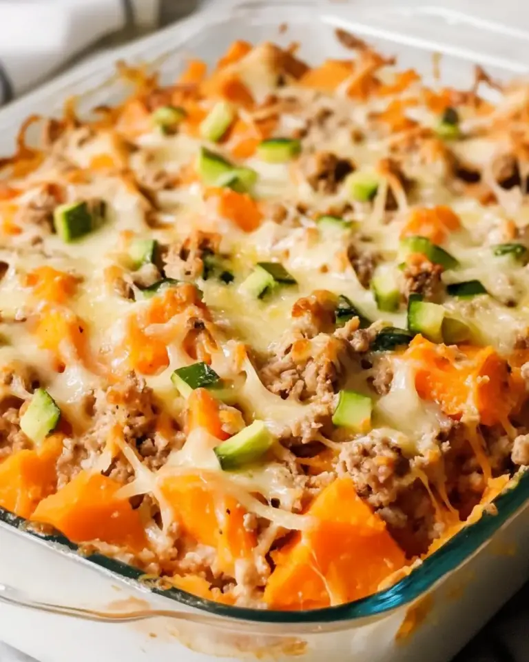 Ground Turkey Sweet Potato Casserole