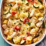 Healthy Chicken & Zucchini Casserole