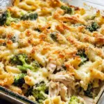 Healthy Chicken and Broccoli Pasta Bake