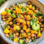 Healthy Mango Chickpea Salad