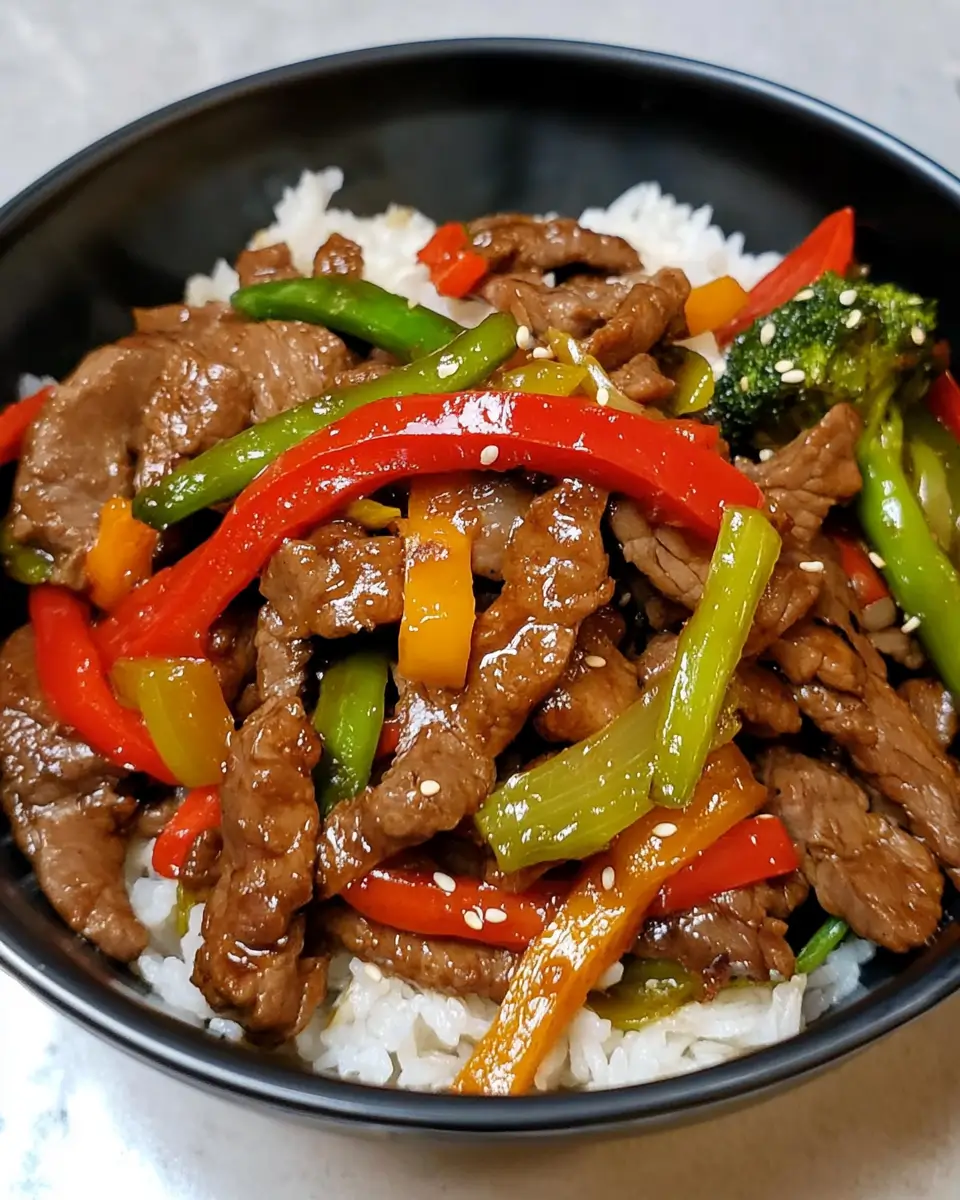 Homemade Beef Stir Fry