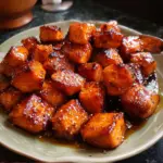Hot Honey Salmon Bites
