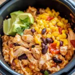 Instant Pot Weeknight Chicken and Rice Burrito Bowls