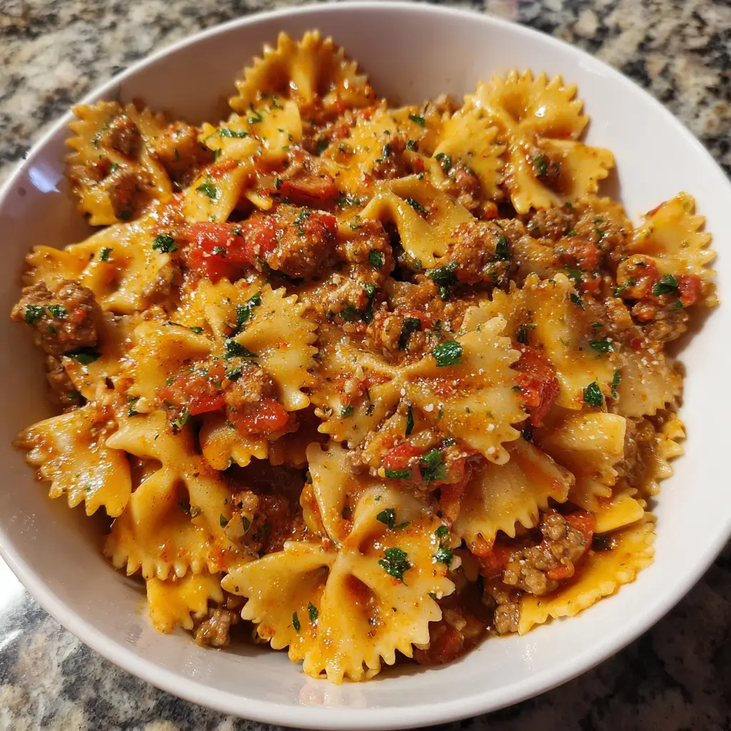Italian Sausage Bow Tie Pasta Recipe