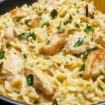 Lemon Chicken with Orzo