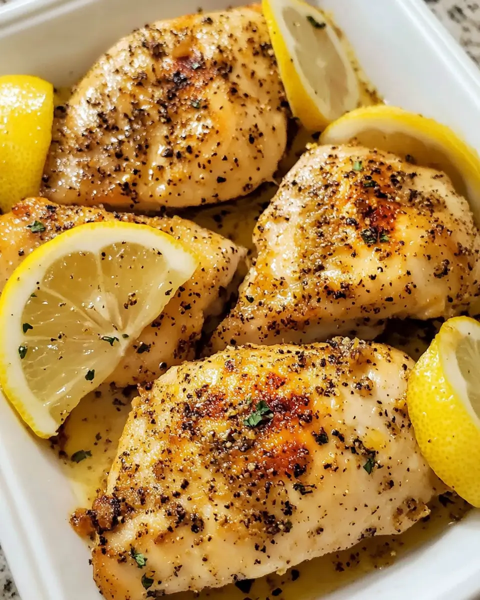 Lemon Pepper Chicken Breasts