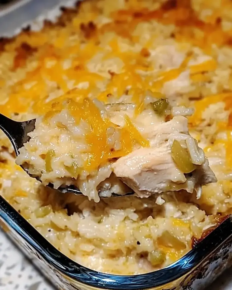 Mamaw's Creamy Chicken and Rice Casserole