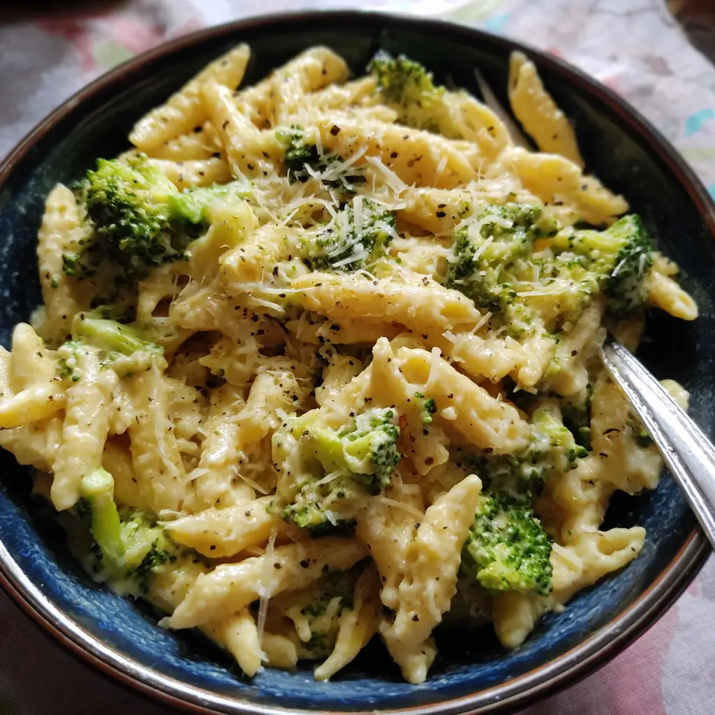 One-Pot Boursin Cheese Pasta with Broccoli