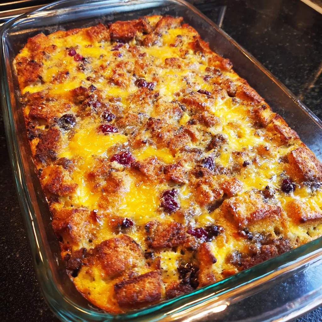 Overnight Breakfast Casserole