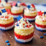 Patriotic Mini Cheesecakes