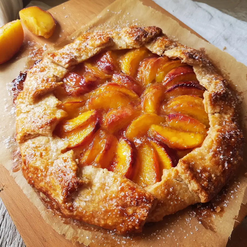 Peach Galette Recipe