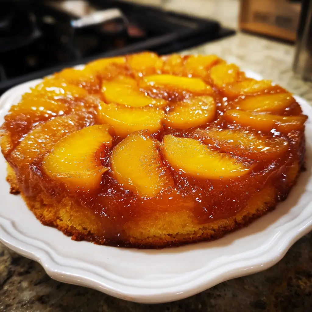 Peach Upside Down Cake