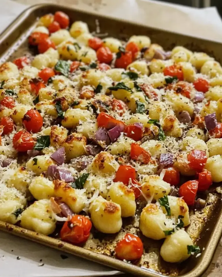 Sheet Pan Gnocchi Recipe