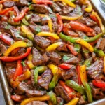 Sheet Pan Steak Fajitas