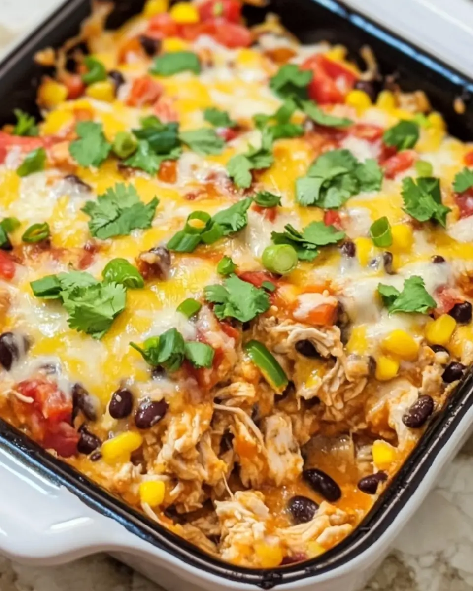 Southwest Chicken Casserole