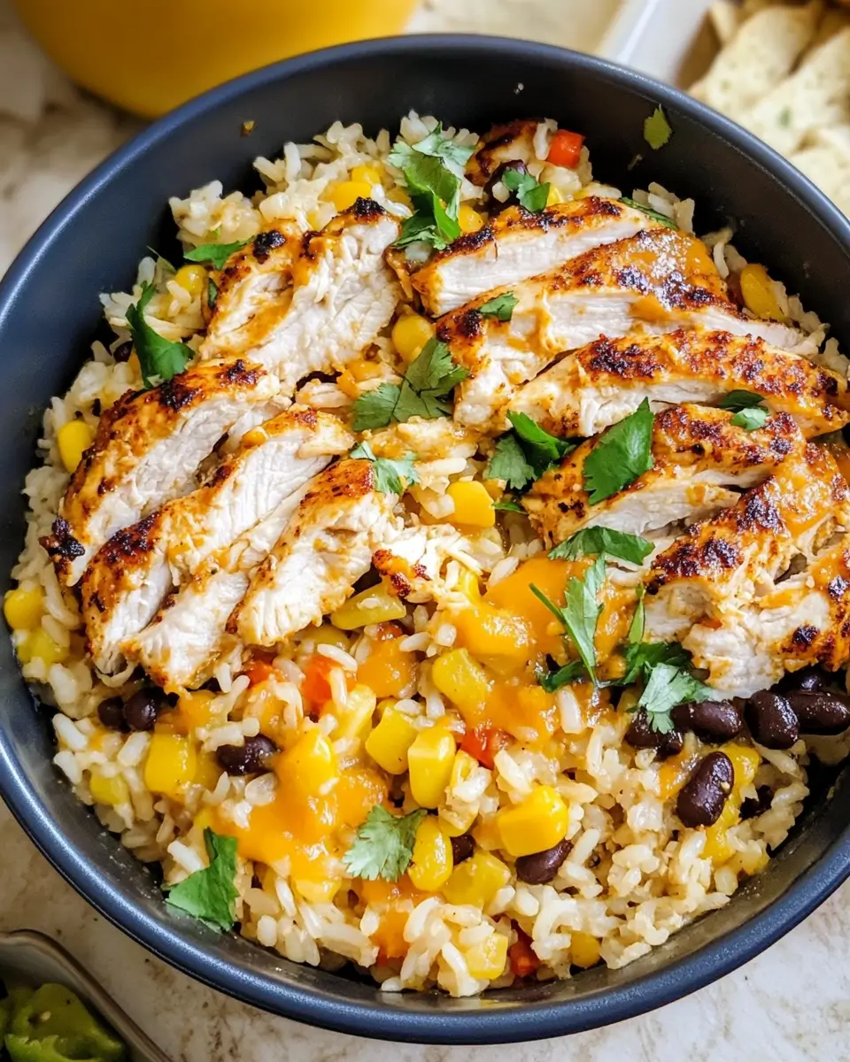 Southwest Chicken Rice Bowls