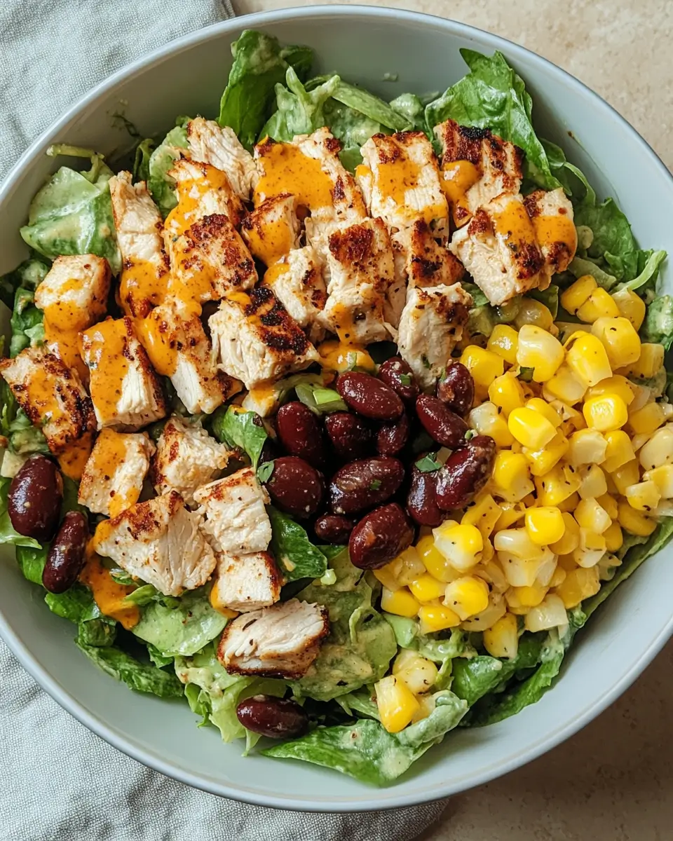 Southwest Chicken Salad Bowl