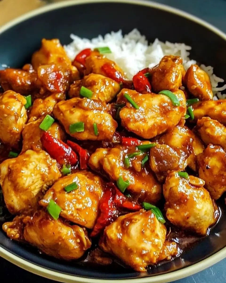 Spicy Ginger Chicken Delight