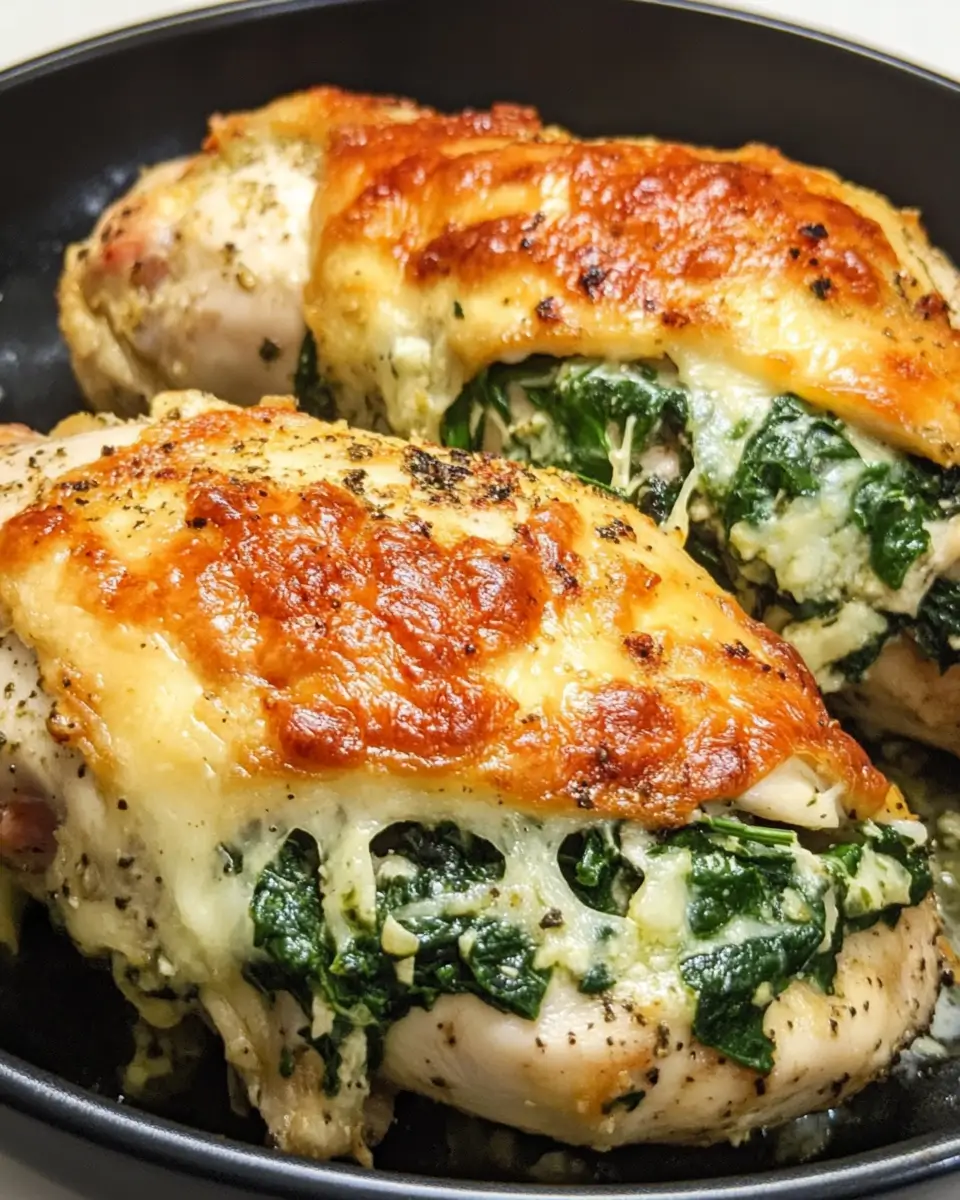 Spinach Stuffed Chicken Breast