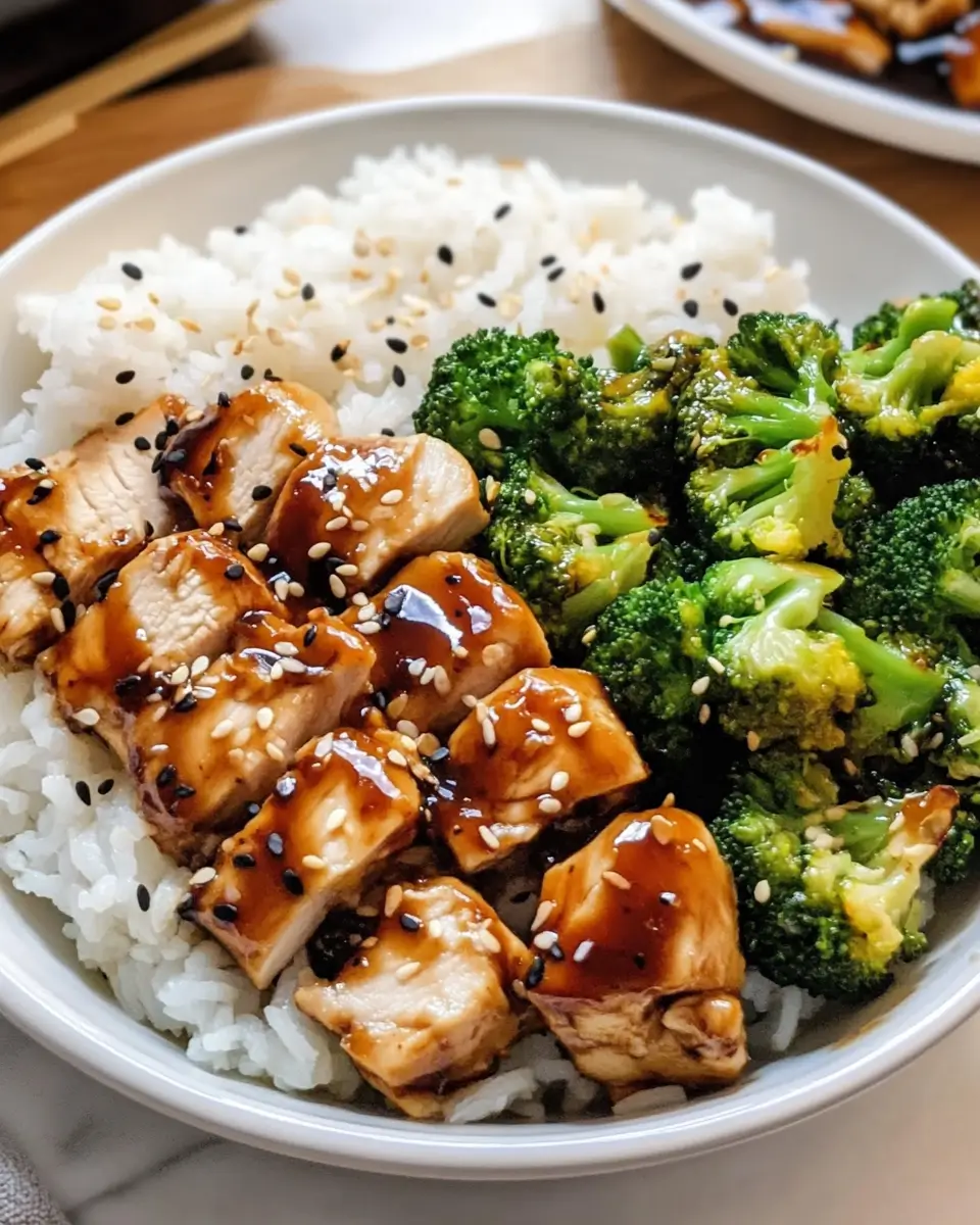 Teriyaki Chicken and Broccoli
