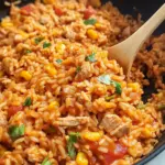 Turkey Taco Rice Skillet
