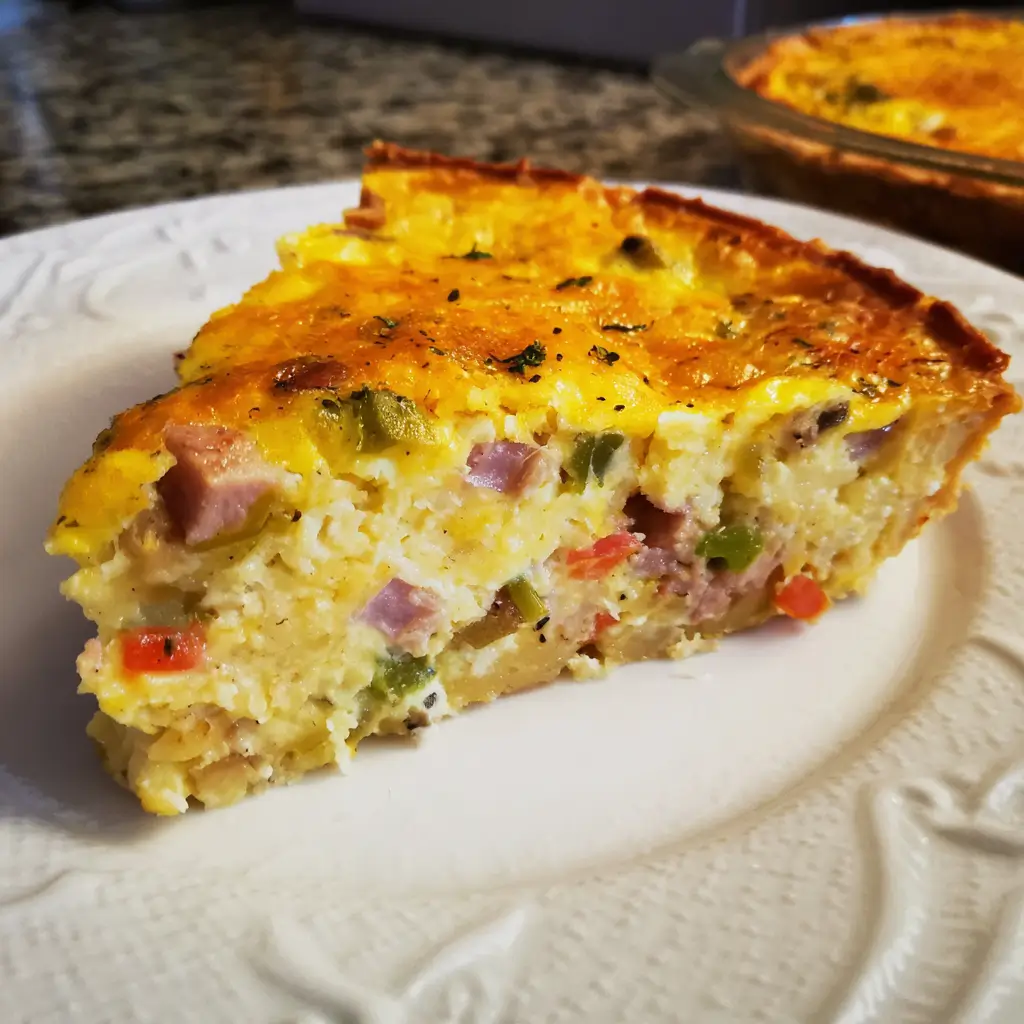 Western Omelet Quiche