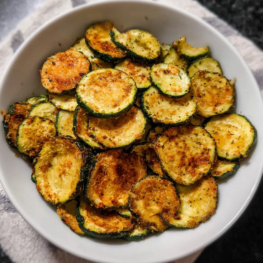 Air Fryer Zucchini Chips Recipe