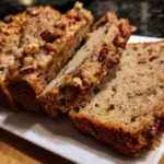 Apple Bread with Cinnamon Pecan Crunch
