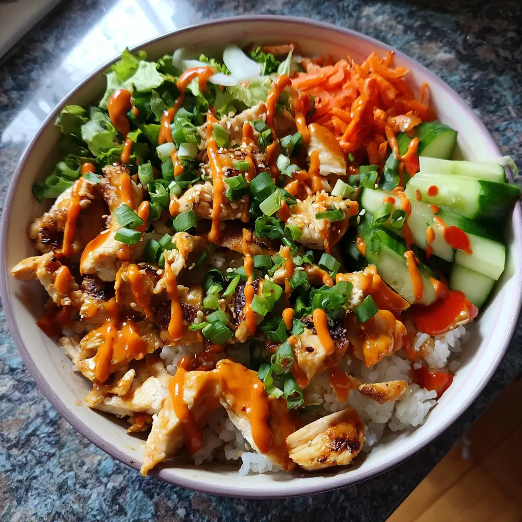 Bang Bang Chicken Bowl