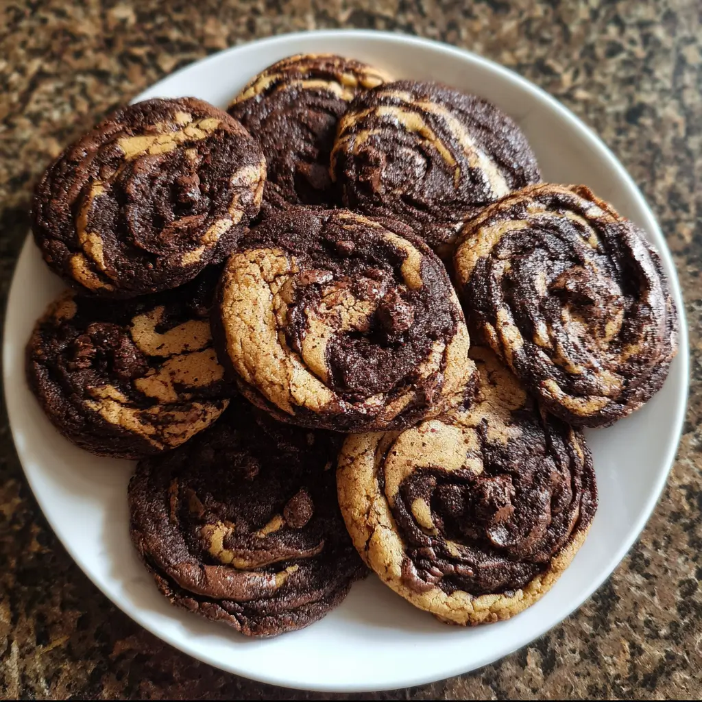 Brownie Cookie Swirls