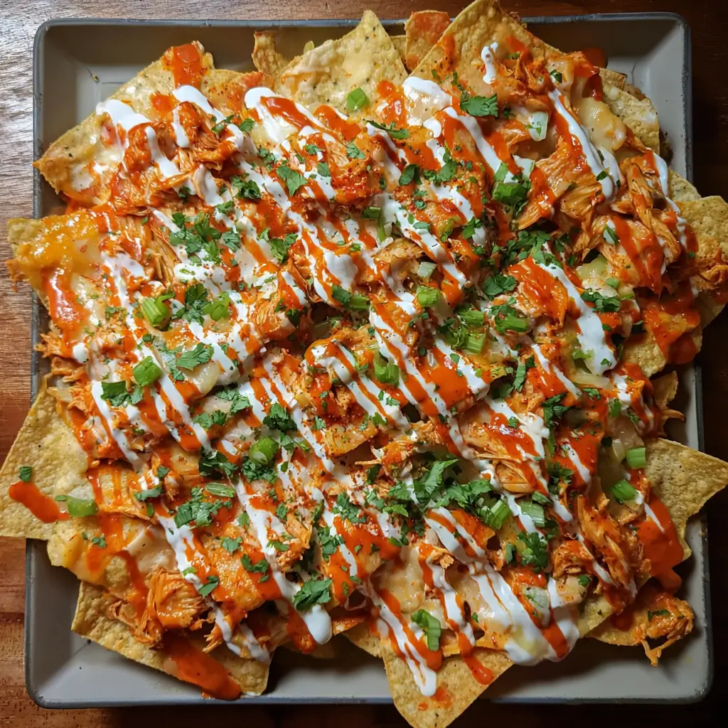 Buffalo Chicken Nachos