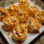 Buffalo Chicken Roll Ups