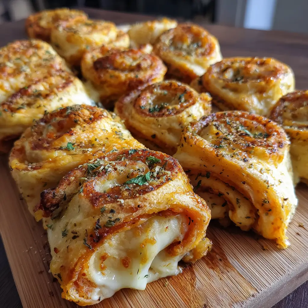 Cheesy Garlic Butter Rollups