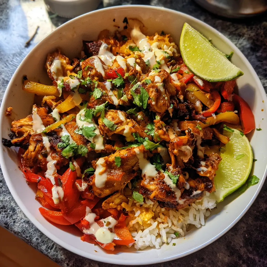 Chicken Fajita Burrito Bowl