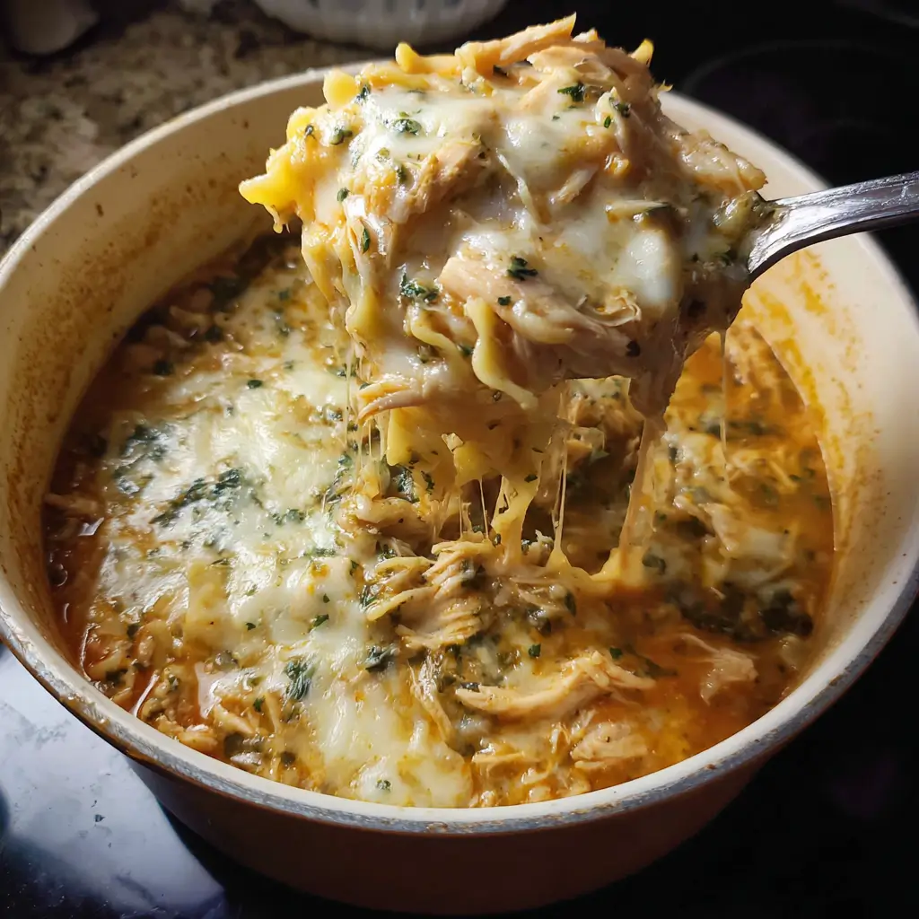 Chicken Lasagna Soup