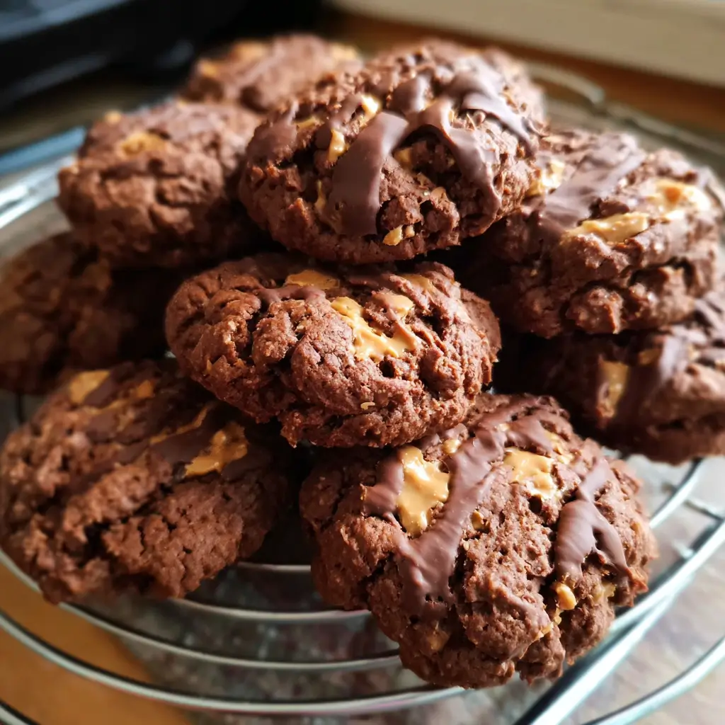 Chocolate Peanut Butter Cookies