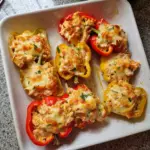 Creamy Chicken Stuffed Peppers