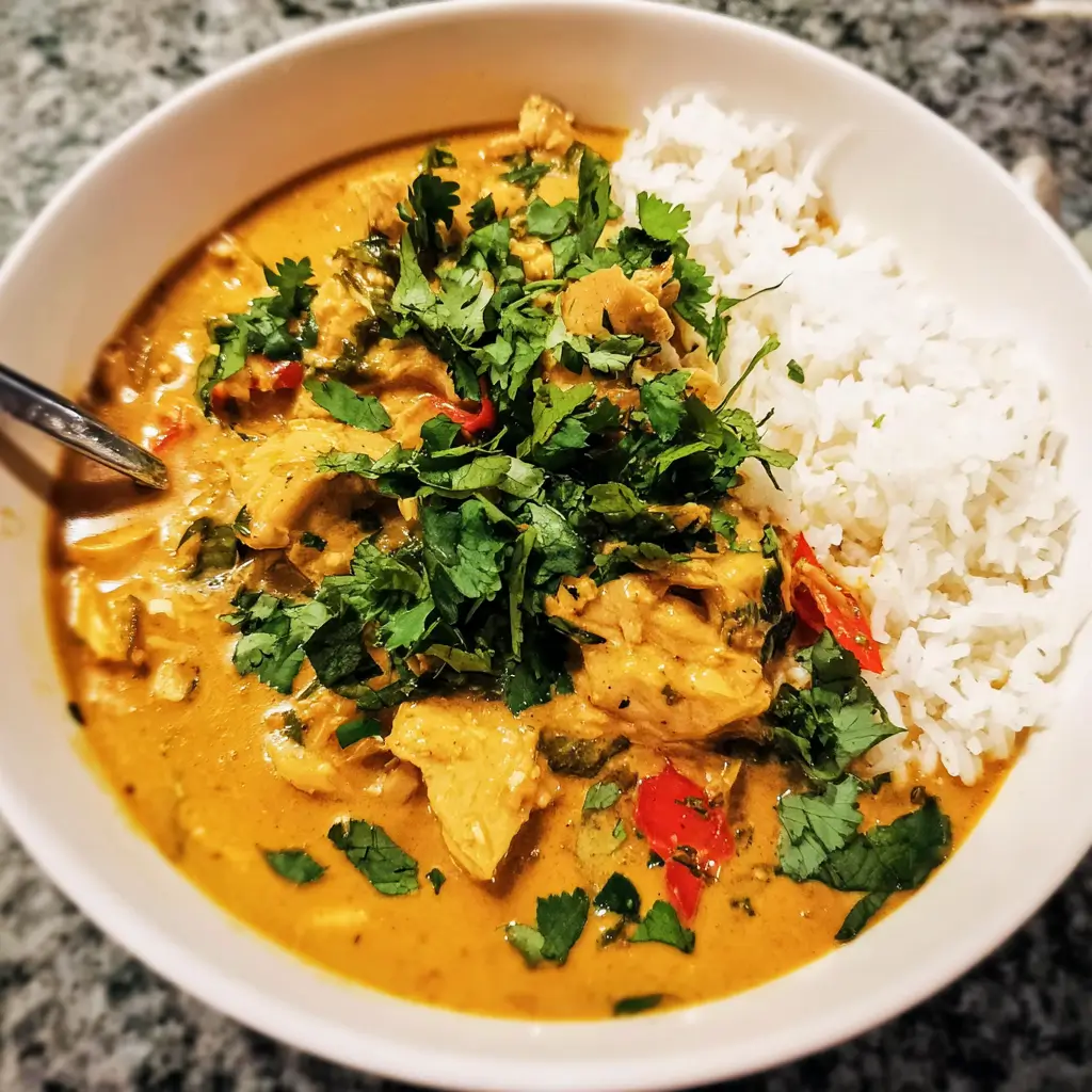 Crockpot Thai Chicken Curry