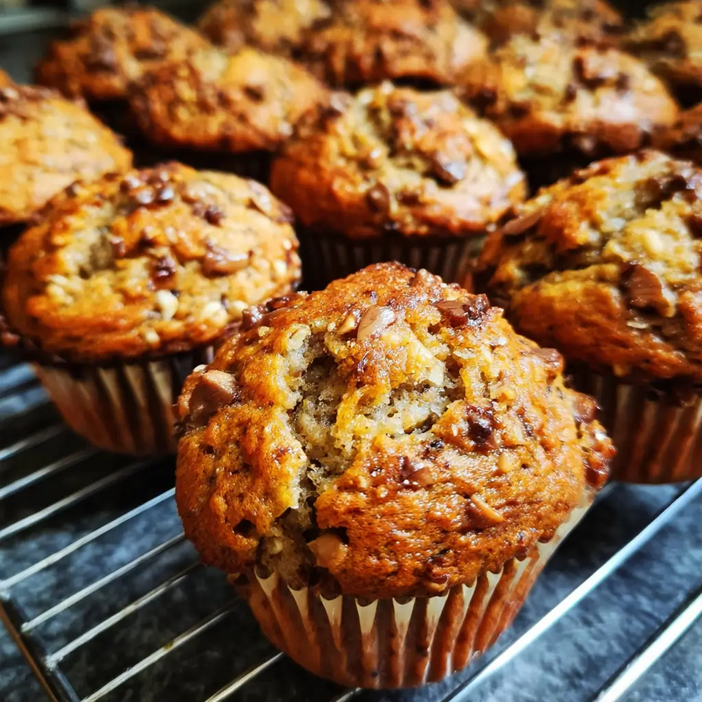 Easy Banana Protein Muffins Recipe