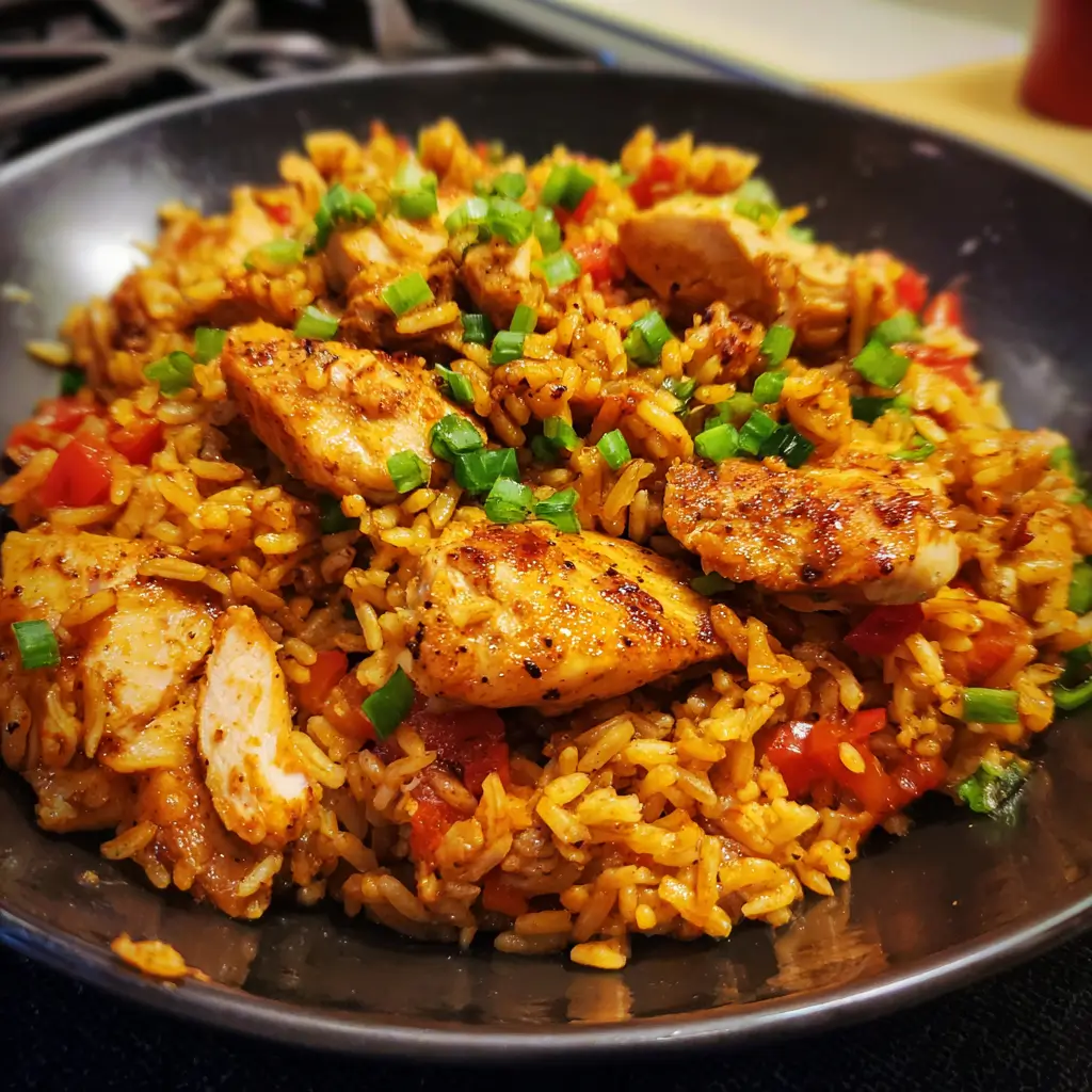 Easy Cajun Chicken and Rice Recipe