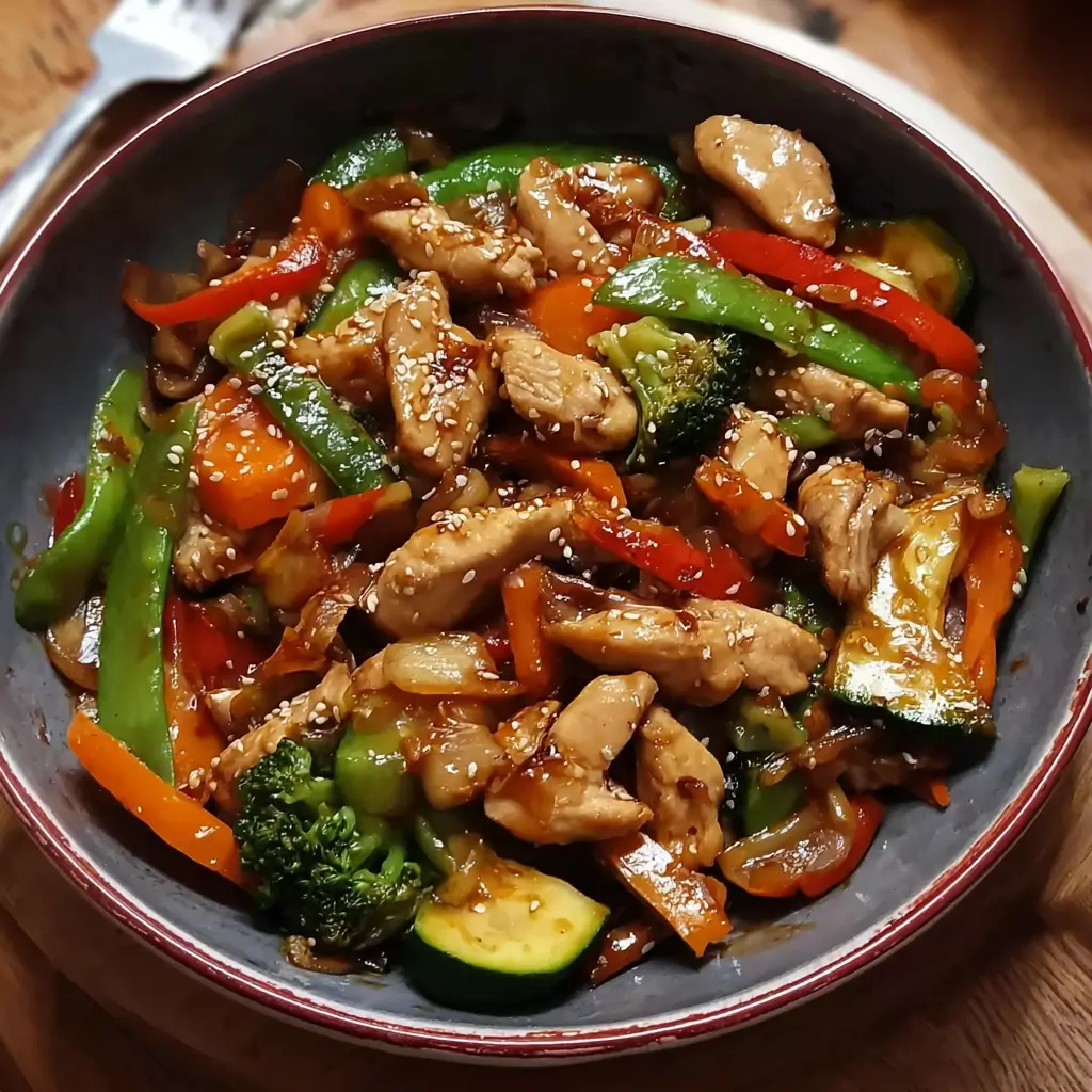 Easy Chicken and Veggie Stir Fry