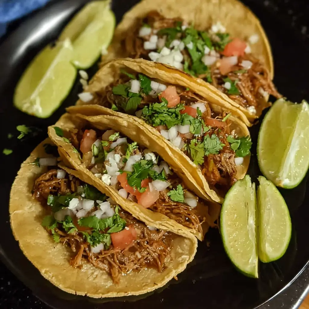 Easy Crock Pot Street Tacos recipe