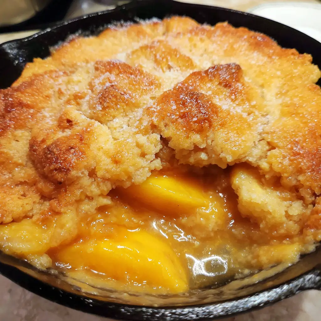 Easy Southern Peach Cobbler