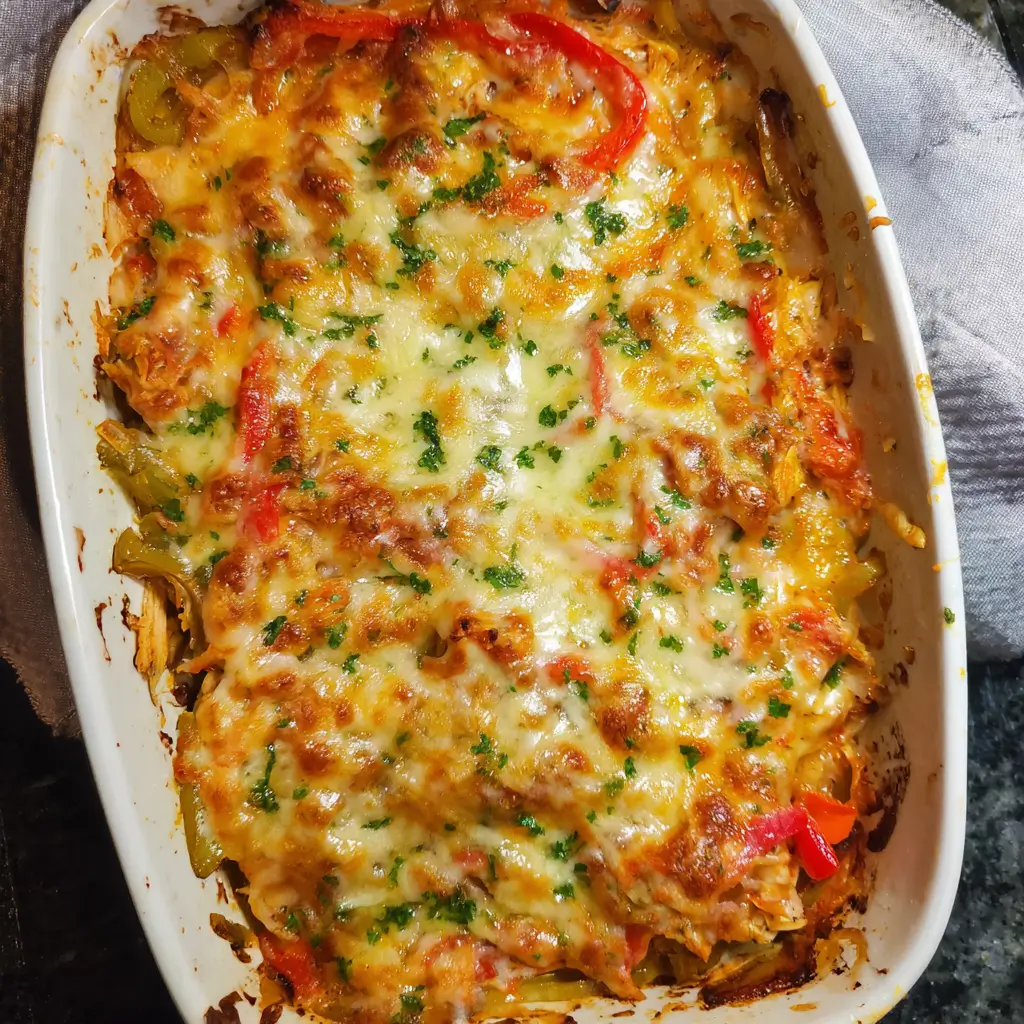 Fajita Chicken Breasts Casserole