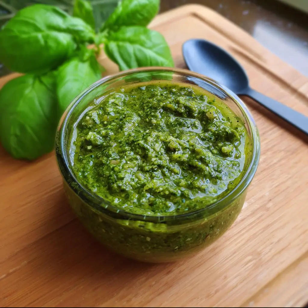 Fresh Basil Pesto Recipe