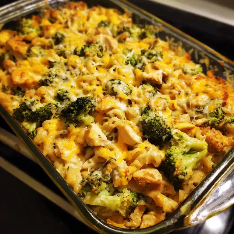 Healthier Broccoli Chicken Casserole Recipe