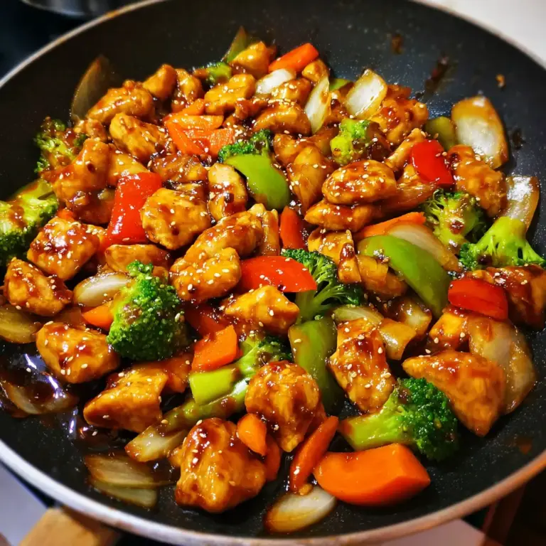 Honey Garlic Chicken Stir Fry