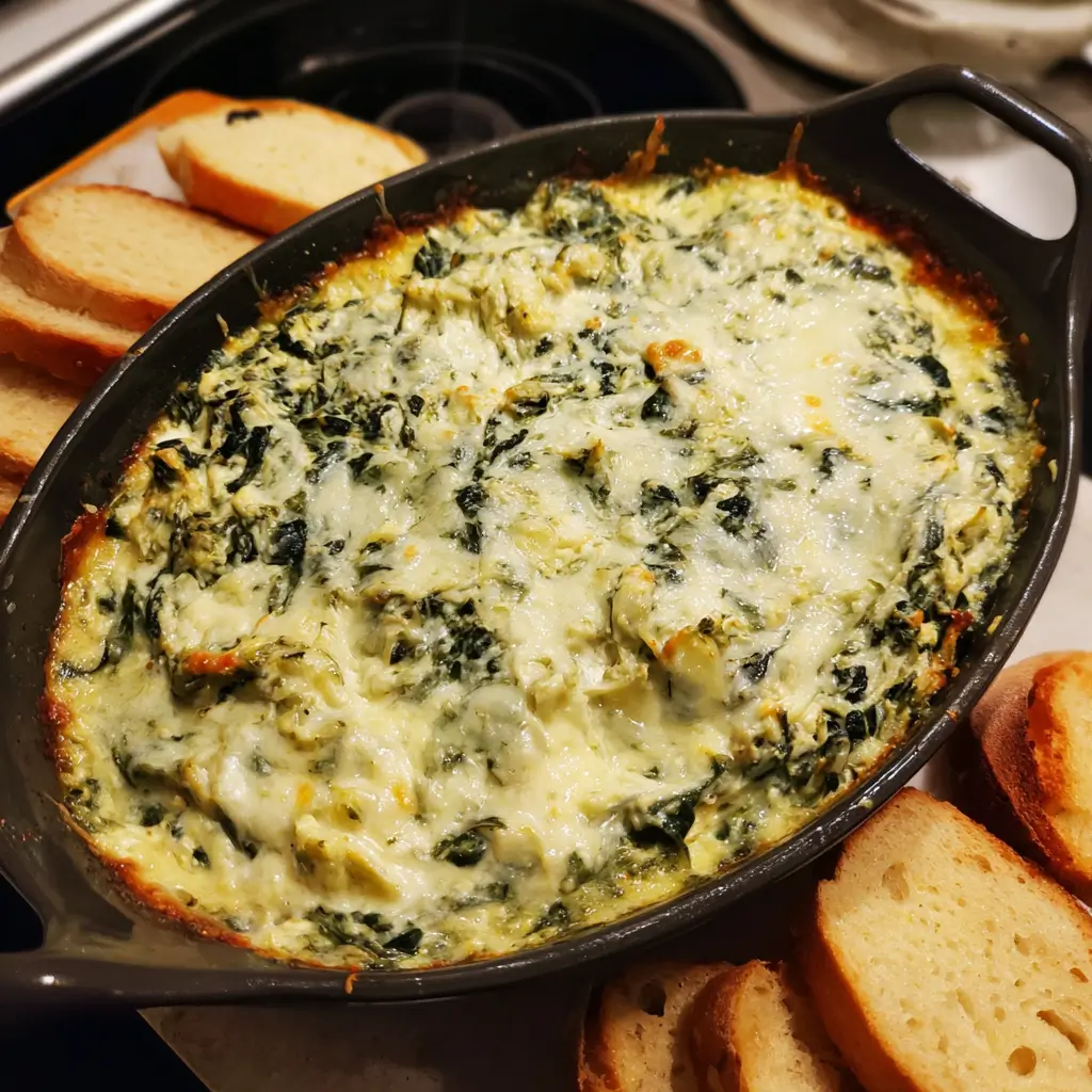 Hot Spinach Artichoke Dip