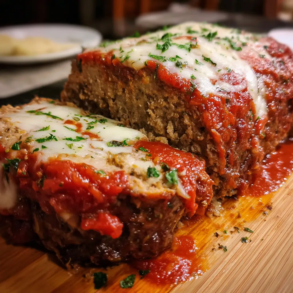Italian Meatloaf Marinara Cheese